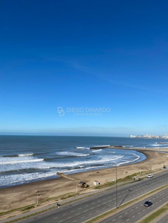 Departamento de 2 y 3 ambientes con cochera en primera linea del mar.- Piscina y Quincho. A estrenar.- Z/Constitucion